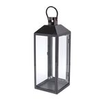 Steel Lantern Black Medium image number 0