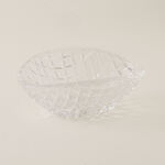 دلتي صحن مكسرات زجاج شفاف image number 2