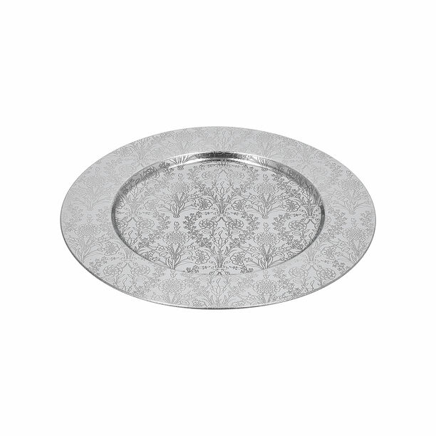 Ottoman Stainless Steel Charger Platedia image number 0