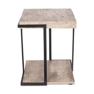 Wooden side table 40*40*50 cm