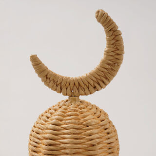 Homez Hilal Collection Decoration Item, Beige, 15*15*55 Cm