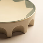 La Mesa porcelain serving plate Taibah collection, green 30*7.5cm image number 1
