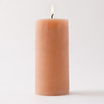 Homez pillar candle 7*15cm, orange image number 0