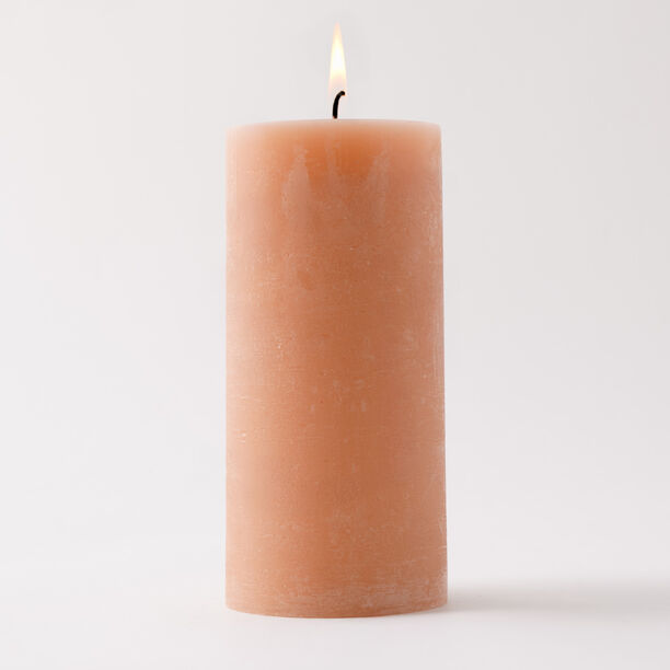 Homez pillar candle 7*15cm, orange image number 0