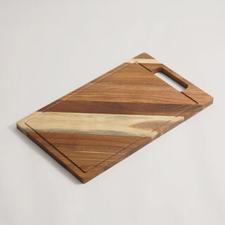 Alberto rectangular carbonized bamboo cutting board 50*30*2cm, brown