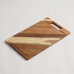 Alberto rectangular carbonized bamboo cutting board 50*30*2cm, brown image number 1