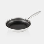 Alberto Stainless Steel Frypan 24*4.5Cm 1.5L, Silver image number 1