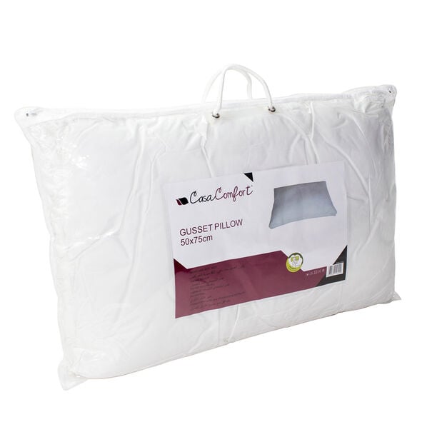 Gusset Pillow With Self Piping  image number 0