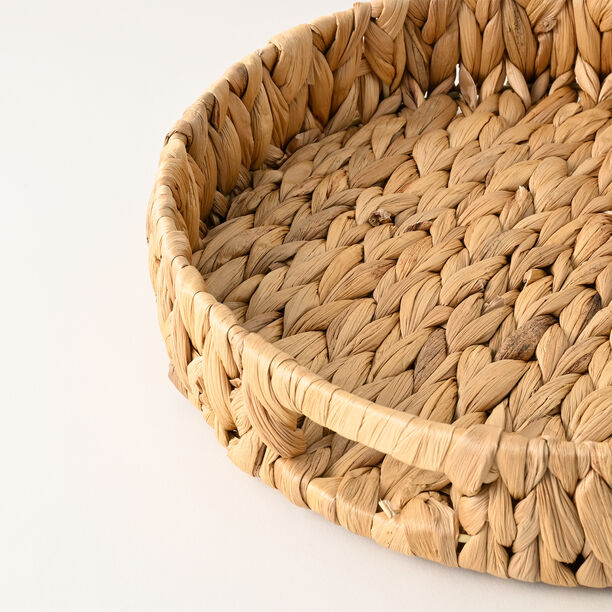 دلتي صينية راتان دائرية 32*32*6سم image number 1