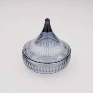 Dallaty Glass Date Bowl 15ml, Grey