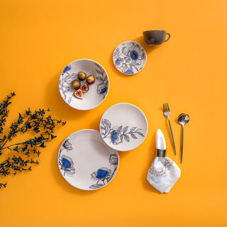  20 Pcs Porcelain Dinner Set Serve 4 Persons
