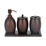 Bath Set Set Of 4 Pcs Copper image number 0