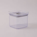 Alberto plastic striped food container 1.1L image number 0