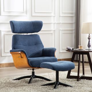 Recliner Chair With Stool