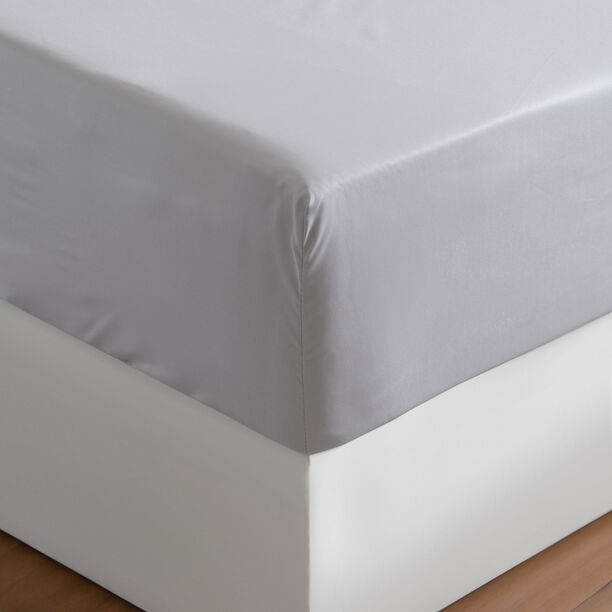 Ambra 6pcs 1000tc egyptian cotton sheet set beige size king image number 0