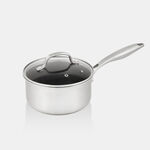 البرتو طقم قدور ستانلس ستيل 9 قطع، فضي image number 2