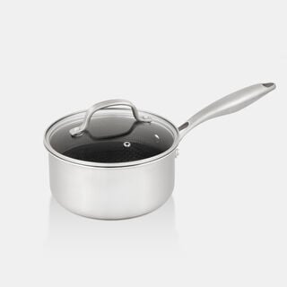 البرتو طقم قدور ستانلس ستيل 9 قطع، فضي