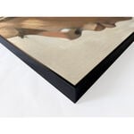 هومز لوحة جدارية قماش بإطار بتصميم سيدة 90*120سم image number 1