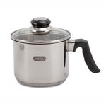 Alberto Stainless Steel Sauce Pan With Glass Lid image number 0