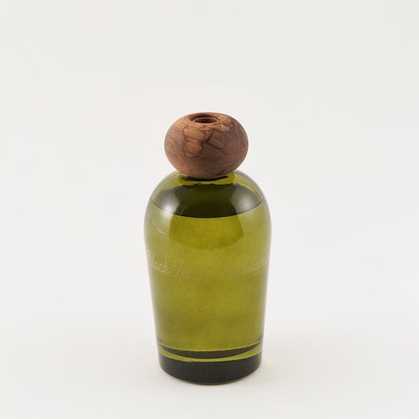 هومز موزع عطور زجاج مع أعواد، رائحة الشاي الأسود والهيل 220 مل image number 3