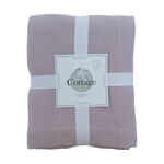 Cottage Cotton Blanket King Daily Purple image number 0