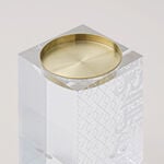 Luster Collection Acrylic Candle Holder, 8.2*8.2*14 cm image number 1