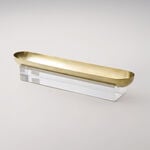 Luster Collection La Mesa Serving Platter Stainless Steel & Acrylic, Large image number 0