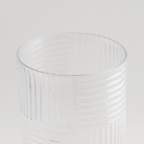 La Mesa Glass Beverage Dispenser With Wooden Base 18.2*40Cm image number 4