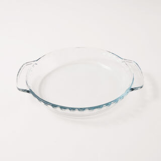 Anchor hocking clear glass pie plate 25cm