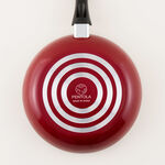 Pentola 3pcs aluminum non stick frying pans set, red 20cm, 24cm, 28cm image number 3