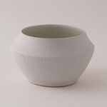 Homez Ceramic Decor Pot, Beige 21*21*12 Cm image number 1