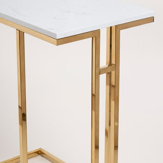 طاولة جانبية من الرخام