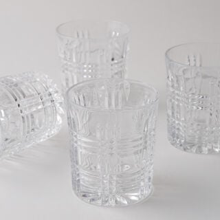 لا ميسا طقم أكواب زجاج 4 قطع 9.5سم