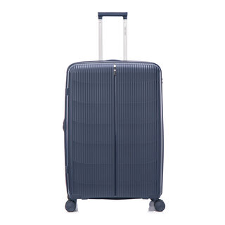 Travel vision durable PP 3 pcs luggage set, navy blue