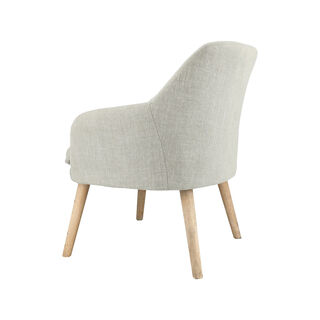 Arm Chair Light Gray
