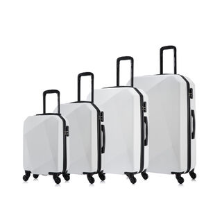 4 Pcs Set Trolley Case Diamond