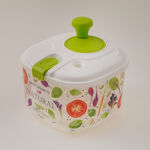 4,2 lt decorated salad spinner for vegetables image number 3
