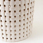 هومز طاولة جانبية سيراميك، رمادي 34*34*45 سم image number 3