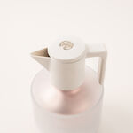 Safa'a white plastic vacuum flask 1.0L image number 2