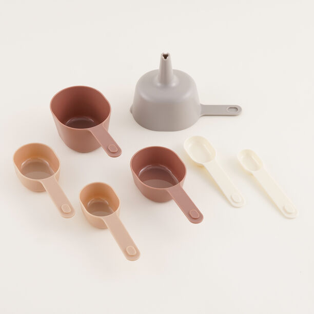 البرتو طقم أكواب قياس بلاستيك 9 قطع image number 2