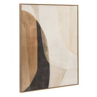 Homez wall art framed canvas wood, 80*100cm
