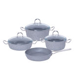 Granit Firin 7 Pcs Cookware Set With Stainless Steel Handle image number 0