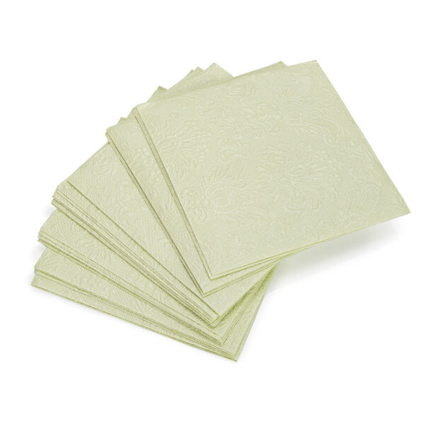 Lisa Serving Napkins Paper Square Green  image number 0