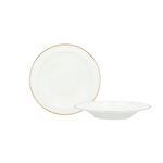 La Mesa gold bone porcelain dinner set 47 pcs image number 4