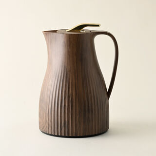 Dallaty plastic vacuum flask wooden 1L
