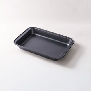 Betty Crocker non stick roasting pan set of 3 pieces 37.5*42.5*47.5cm, grey