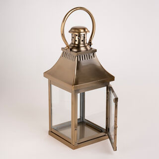 Steel Lantern Dia 23 *Ht: 35 Cm