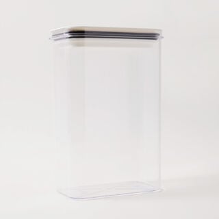 ألبرتو علبة تخزين بلاستيكية غطاء محكم الغلق 2.5 لتر