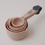 Alberto 5pcs measuring cup set, cream image number 0