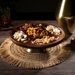 Dallaty Ghana Nut Section Platter 27.5 *8 cm image number 0